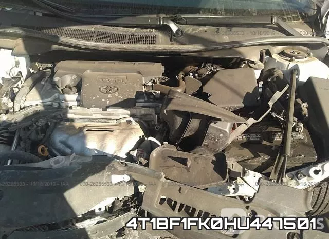 4T1BF1FK0HU447501 фото 2
