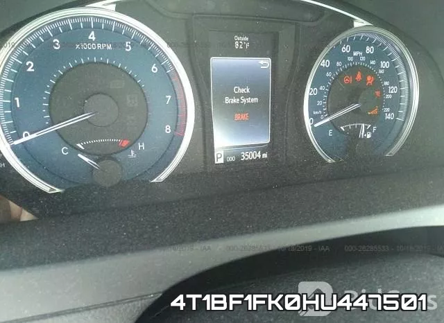 4T1BF1FK0HU447501 фото 6