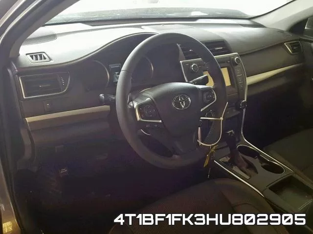 4T1BF1FK3HU802905 фото 9