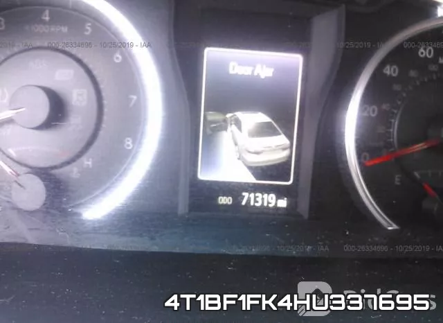 4T1BF1FK4HU337695 фото 8