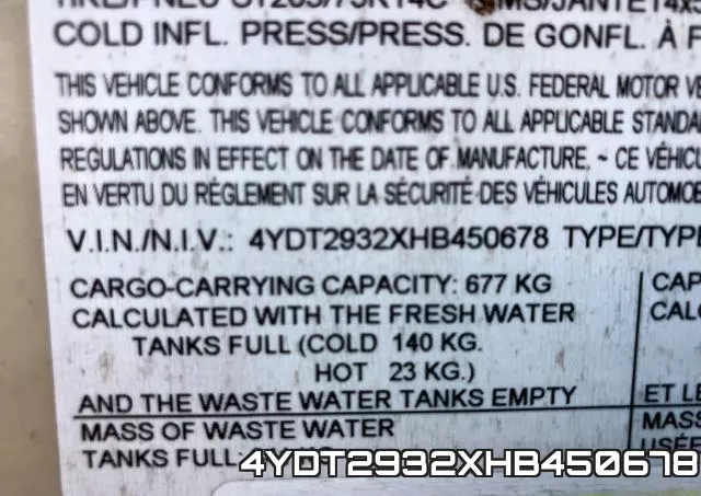 4YDT2932XHB450678 фото 2