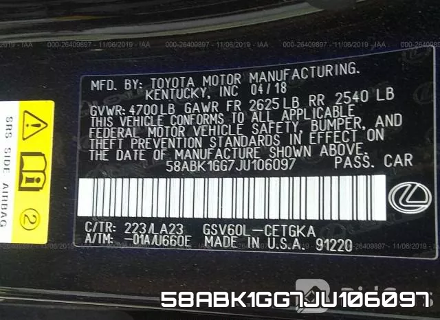 58ABK1GG7JU106097 фото 9