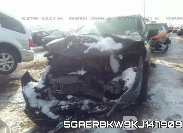5GAERBKW9KJ147909 фото 7