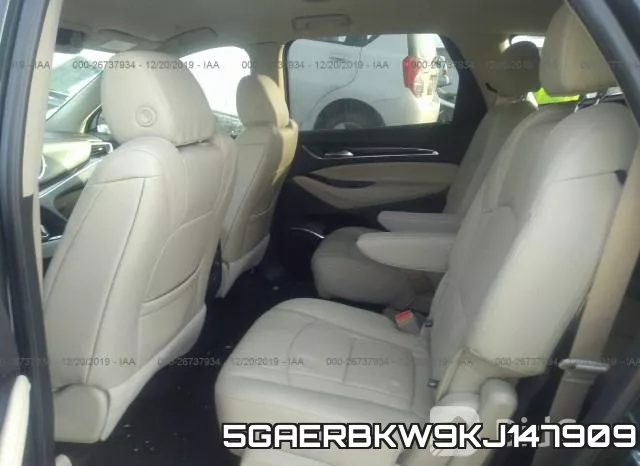 5GAERBKW9KJ147909 фото 9