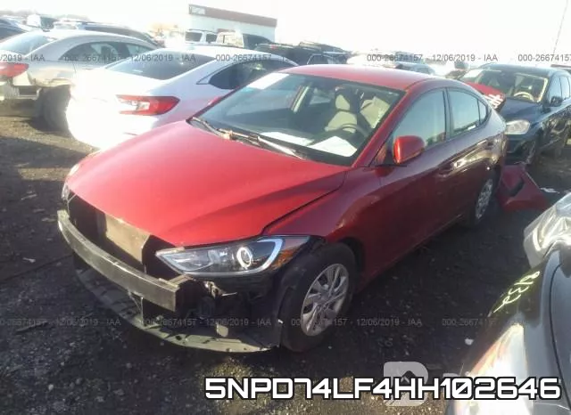 5NPD74LF4HH102646 фото 2