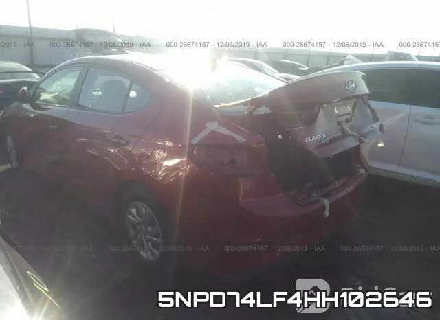 5NPD74LF4HH102646 фото 3