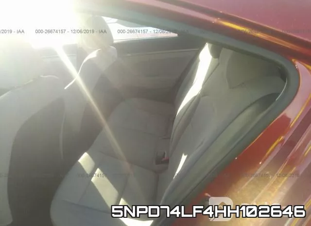 5NPD74LF4HH102646 фото 8