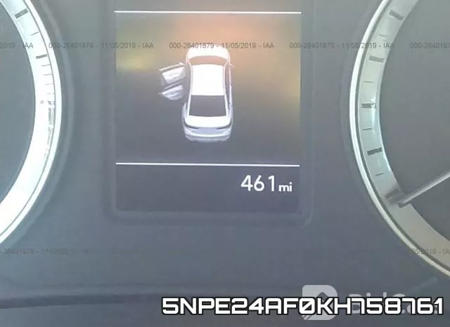 5NPE24AF0KH758761 фото 7