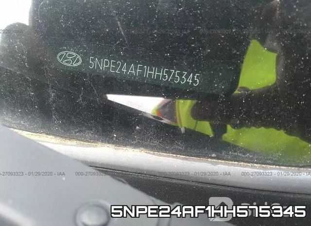 5NPE24AF1HH575345 фото 7