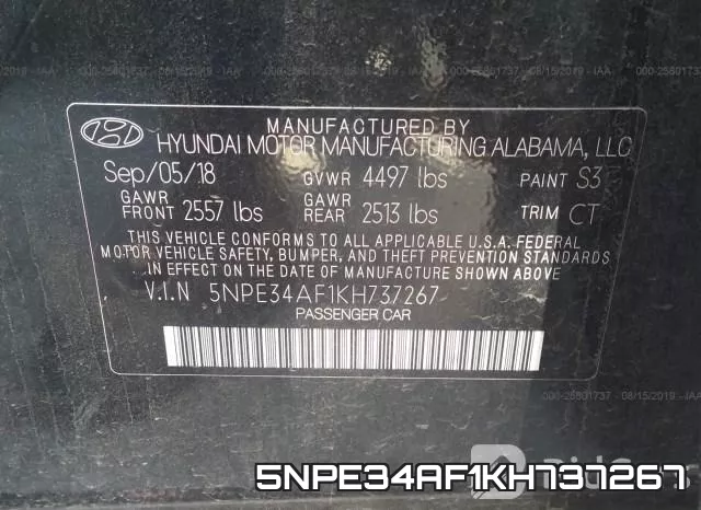 5NPE34AF1KH737267 фото 10