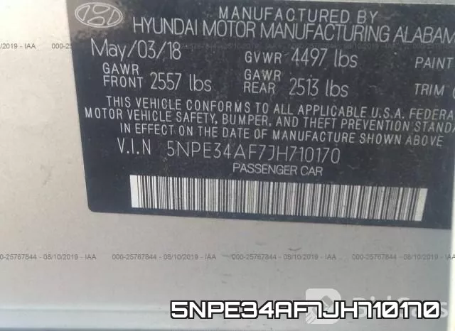 5NPE34AF7JH710170 фото 7