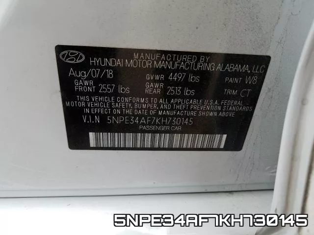5NPE34AF7KH730145 фото 2