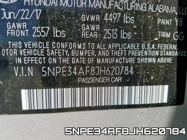 5NPE34AF8JH620784 фото 2