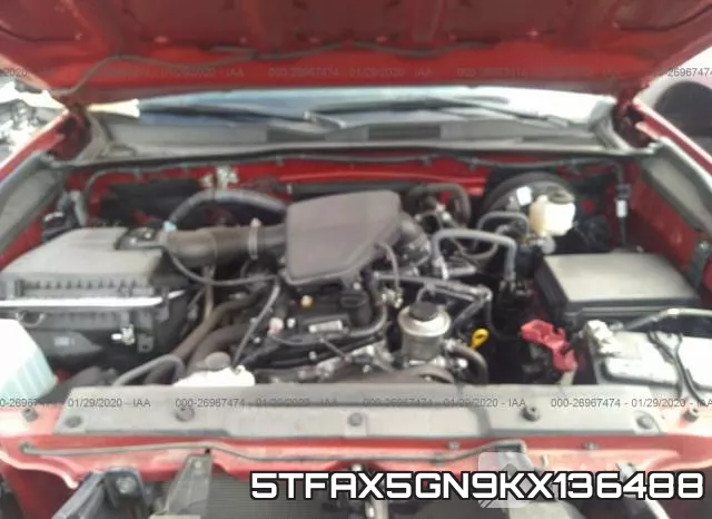 5TFAX5GN9KX136488 фото 2
