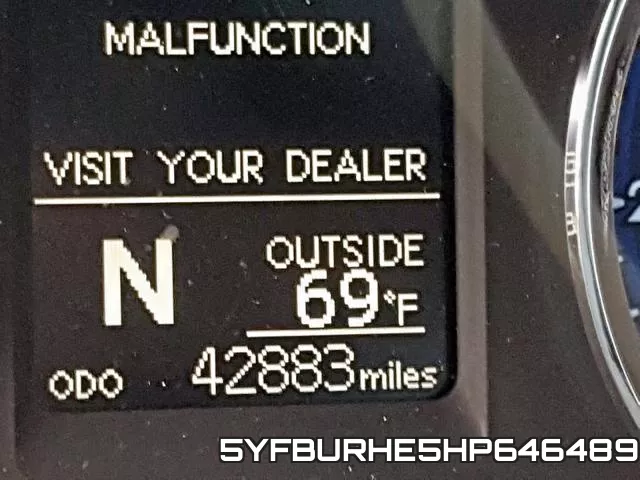 5YFBURHE5HP646489 фото 8