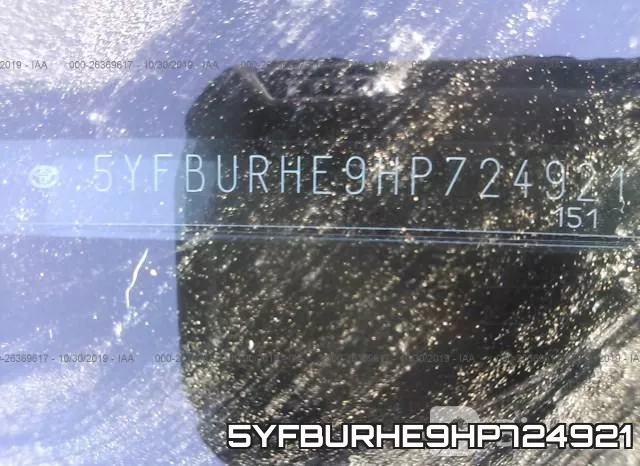 5YFBURHE9HP724921 фото 8