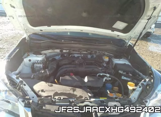 JF2SJAACXHG492402 фото 2