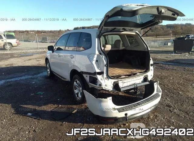 JF2SJAACXHG492402 фото 4