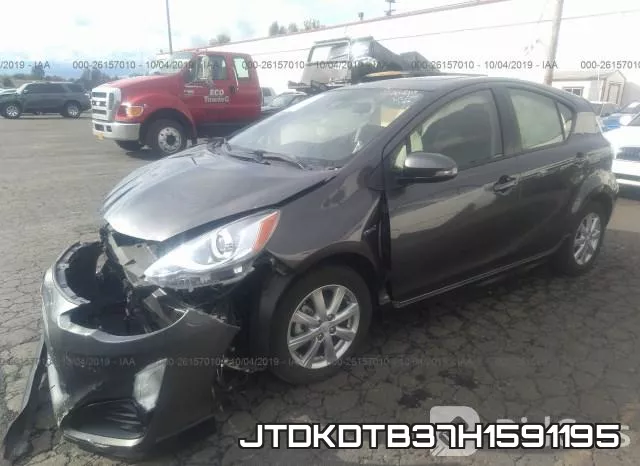 JTDKDTB37H1591195 фото 3