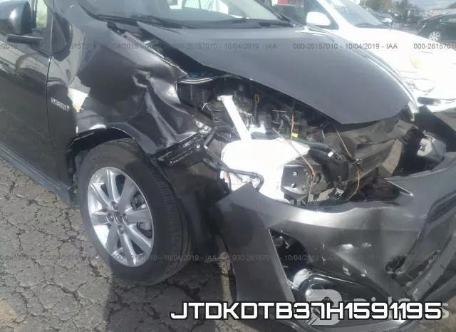 JTDKDTB37H1591195 фото 5