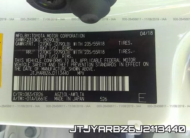 JTJYARBZ6J2113440 фото 9
