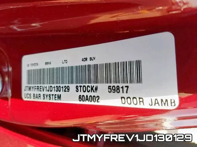 JTMYFREV1JD130129 фото 2