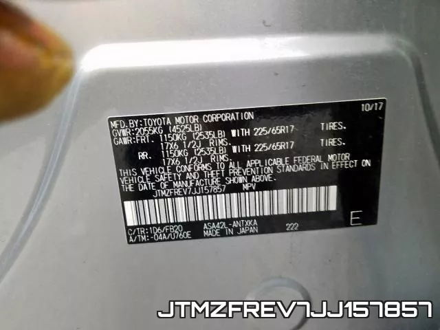 JTMZFREV7JJ157857 фото 2
