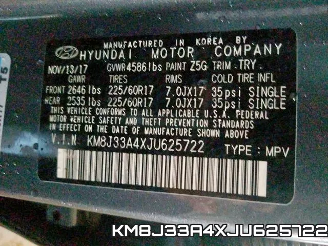 KM8J33A4XJU625722 фото 2