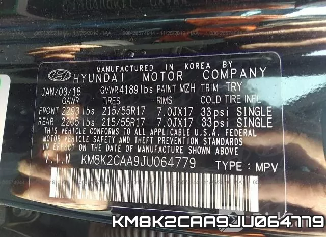 KM8K2CAA9JU064779 фото 8