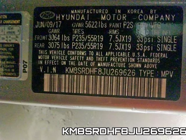 KM8SRDHF8JU269626 фото 2