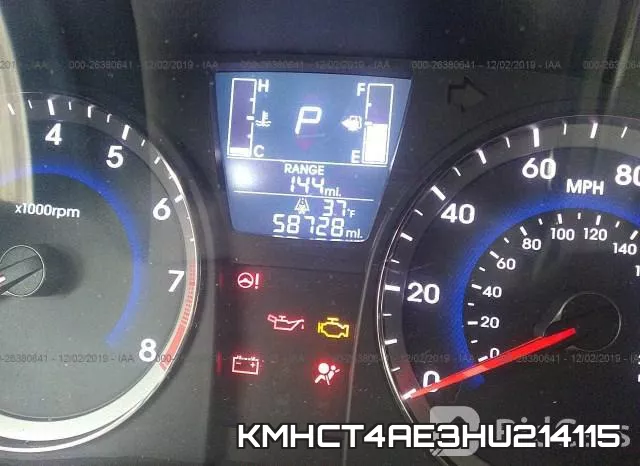 KMHCT4AE3HU214115 фото 7