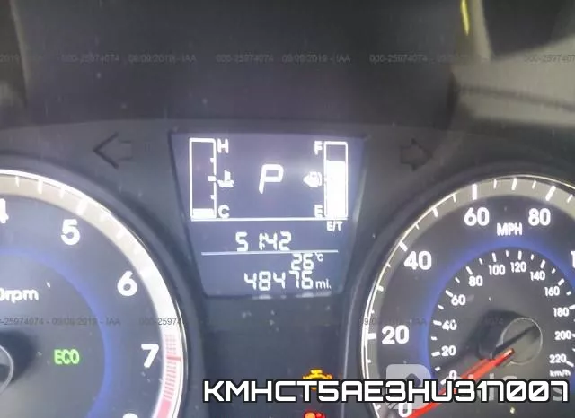 KMHCT5AE3HU317007 фото 4