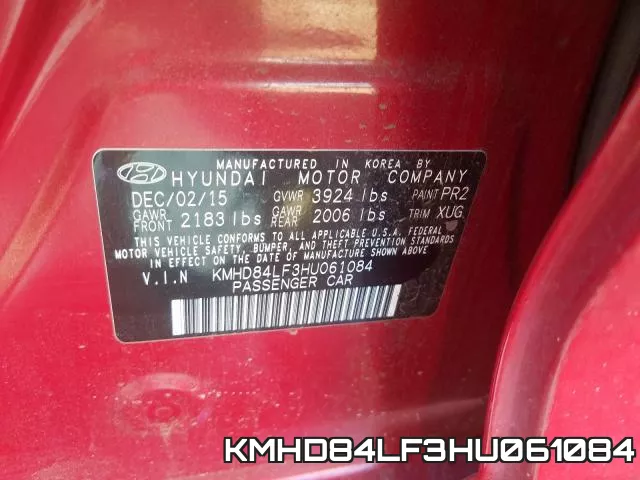 KMHD84LF3HU061084 фото 2