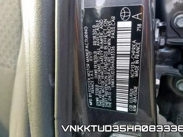 VNKKTUD35HA083336 фото 2