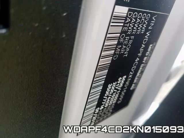 WDAPF4CD2KN015093 фото 2