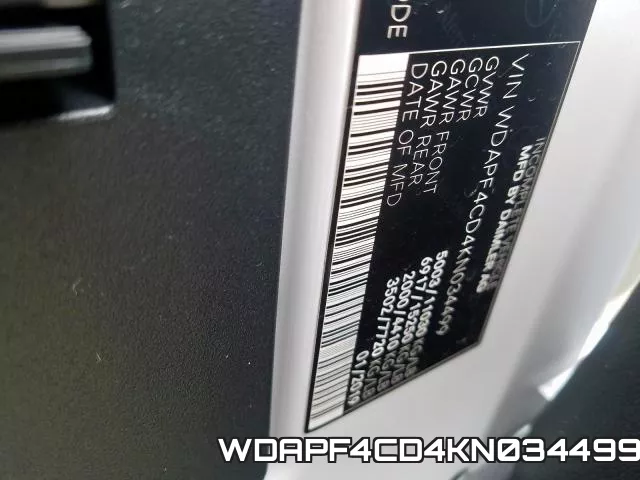 WDAPF4CD4KN034499 фото 2