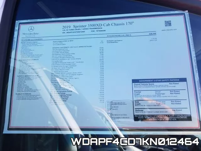 WDAPF4CD7KN012464 фото 10