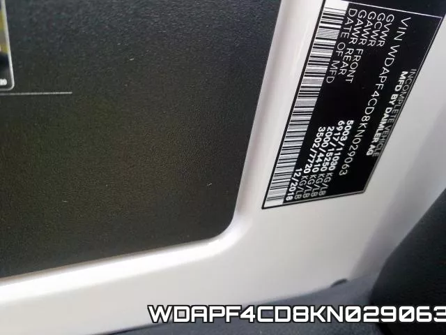 WDAPF4CD8KN029063 фото 2