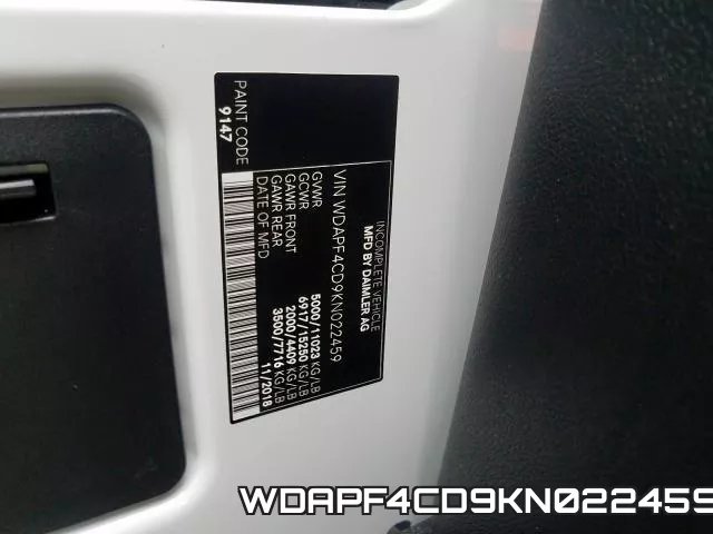 WDAPF4CD9KN022459 фото 2