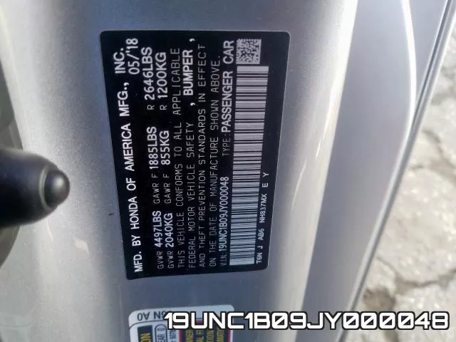19UNC1B09JY000048 фото 2