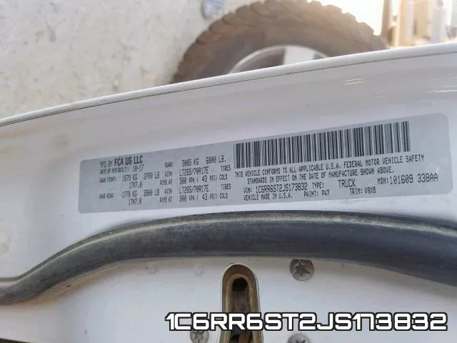 1C6RR6ST2JS173832 фото 2