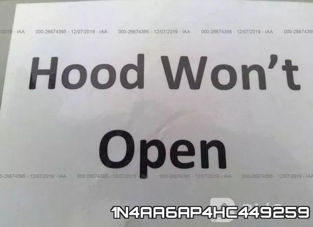 1N4AA6AP4HC449259 фото 2
