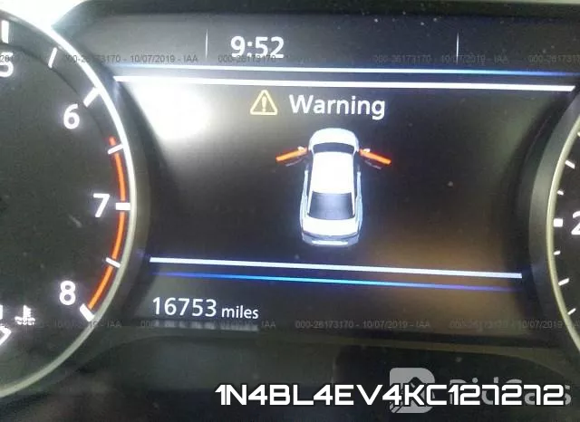 1N4BL4EV4KC127272 фото 6