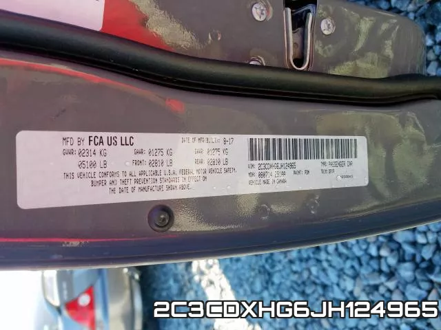 2C3CDXHG6JH124965 фото 2