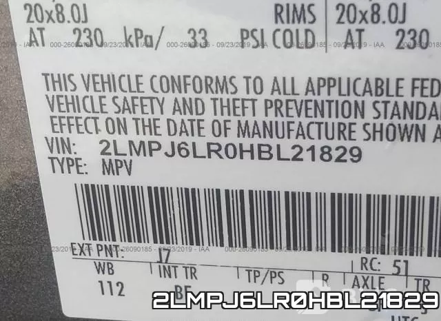 2LMPJ6LR0HBL21829 фото 8