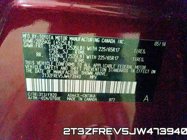 2T3ZFREV5JW473940 фото 2