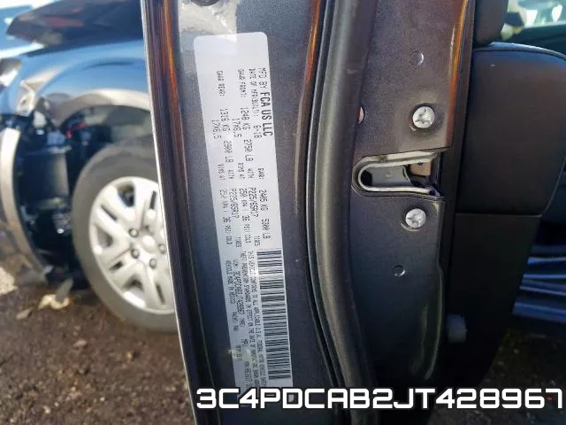 3C4PDCAB2JT428967 фото 2