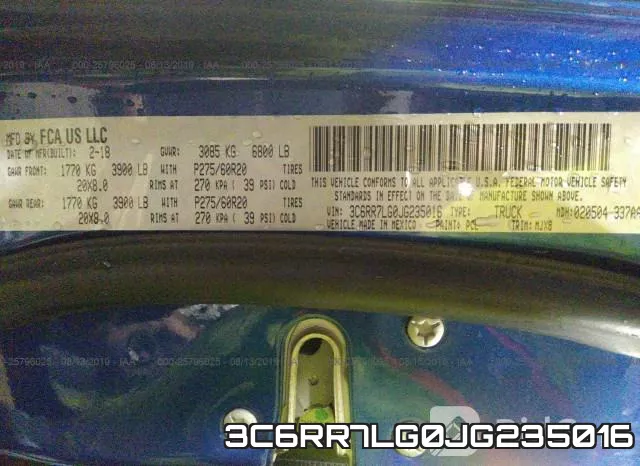 3C6RR7LG0JG235016 фото 9
