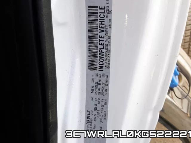 3C7WRLAL0KG522221 фото 2