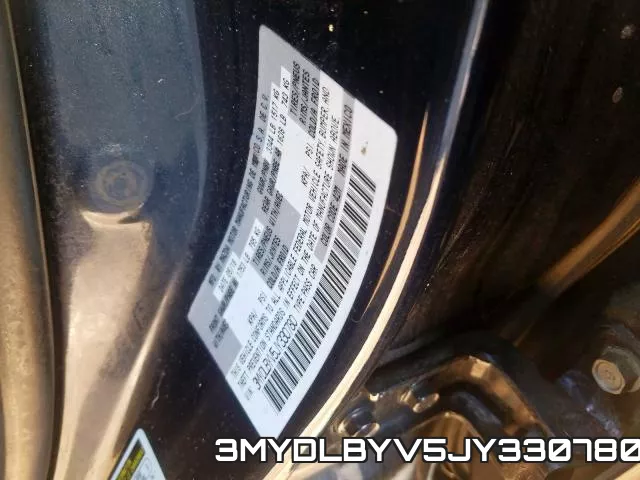3MYDLBYV5JY330780 фото 2